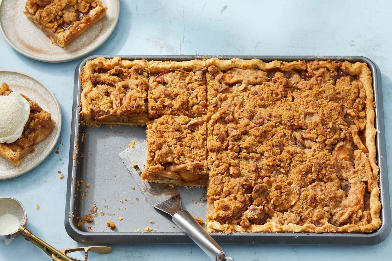 Sheet Pan Apple Slab Pie