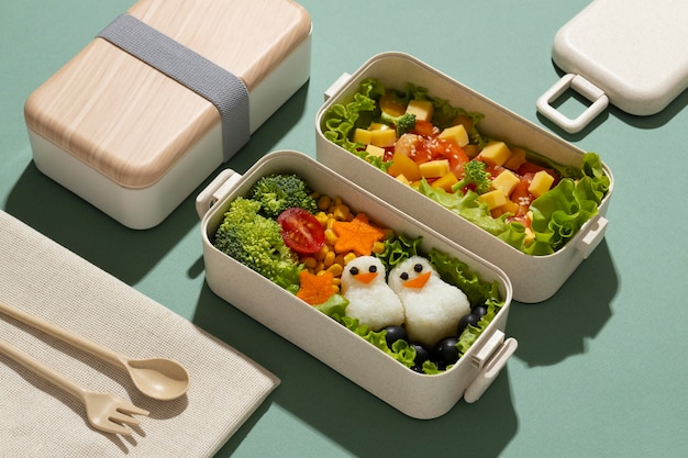 authentic Japanese bento boxes for lunch