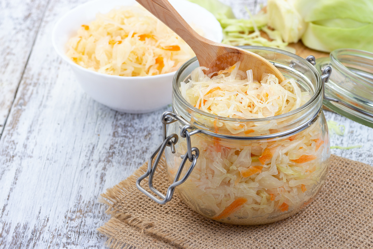 Kimchi sauerkraut recipe