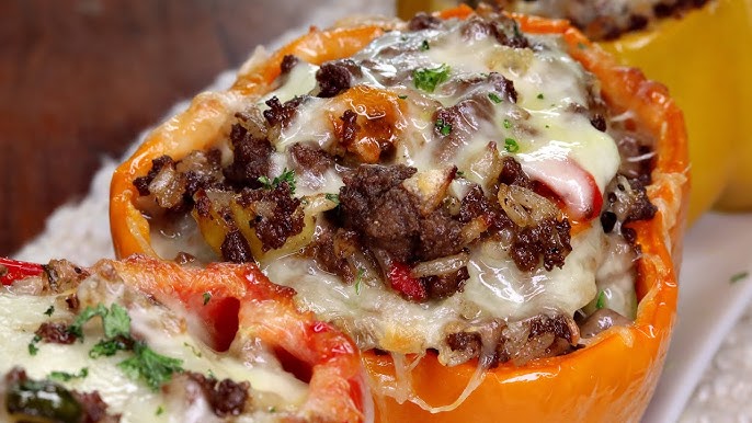 Stuffed Bell Peppers Ground Beef Recipe